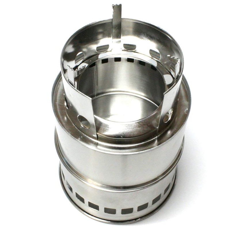 Motomo Wood/ Fuel Burning Camping Stove, Campfire