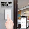 Smart Light Switch APP Control 3 Way Tempered Glass Panel