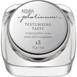 Kenra Platinum Texturizing Taffy 13 Crema fibrosa para estilizar Fijación media Define y suaviza estilos Control superior para esculpir peinados cortos y largos Todo tipo de cabello 59 ml