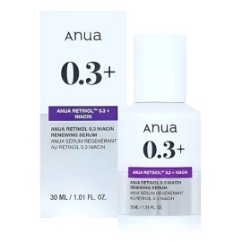 Anua Sérum Retinol 0.03% + Niacin 30ml Arrugas Manchas Todo Tipo De Piel Noche