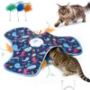 tikibest Interactive Cat Toy, Cat Toys Interactive with Touch Activation,