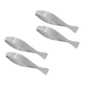 SHOWERORO 4pcs Multi Function Tweezers for Hair Removal Kitchen Tool for Plucking Chicken Hair Fish Bones Easy to Clean Dishwasher Safe