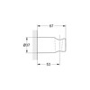 GROHE Rainshower Neutral Wall Hand Shower Holder Chrome 27056000