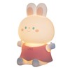 Soft Light Night Light Silicone 7 Color Changes Little Bunny
