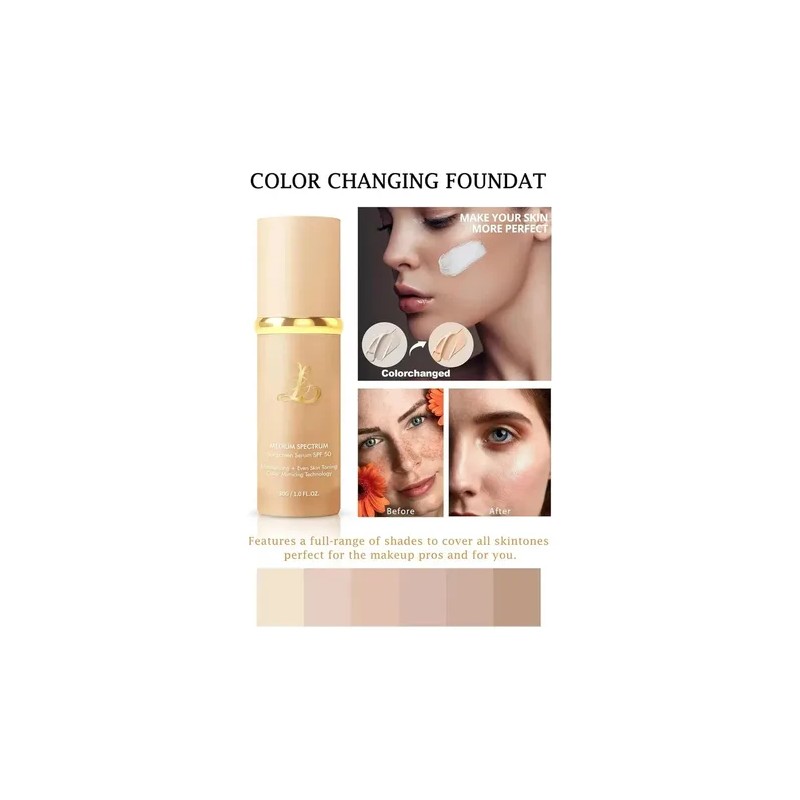 Base Inteligente 4 En 1 Spf 50+ | Adaptación Al