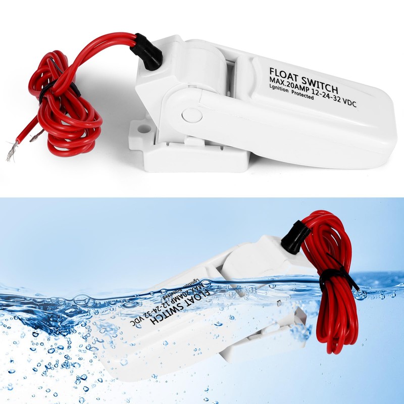 Boat Bilge Pump Float Switch, 12V 24V 32V Automatic Controller