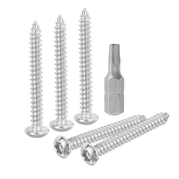 sourcing map M4 x 35mm Button Head Torx Security Sheet