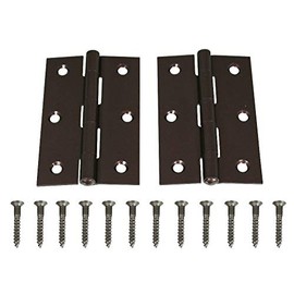 High Logic 072608 Door Hinge, Sentoku Hinge, 3.5 inches (89 mm), Pack of 2