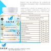 Cloruro de Magnesio + Colageno con 100 cápsulas Saisa Herbal