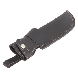 Leather Knife Sheath for Belt - Chef Guard, Holster for 4 Inch Blade, Holder, Cover Sleeve, EDC Belt Organizer, Sheath for Meat Cleaver - Gifts for Men