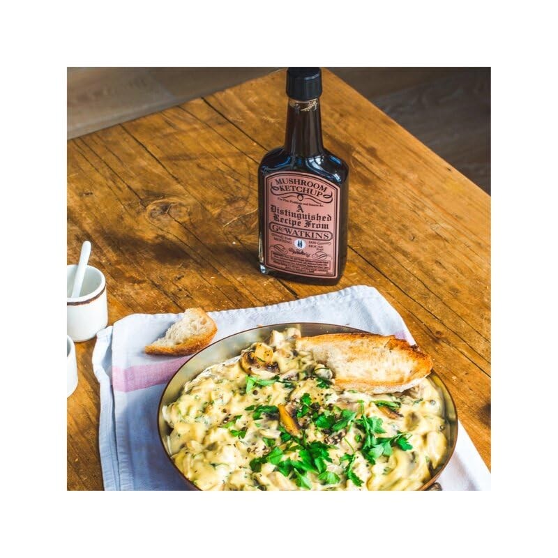 Geo Watkins Sauce Set, Anchovy Sauce and Mushroom Ketchup, 190ml,