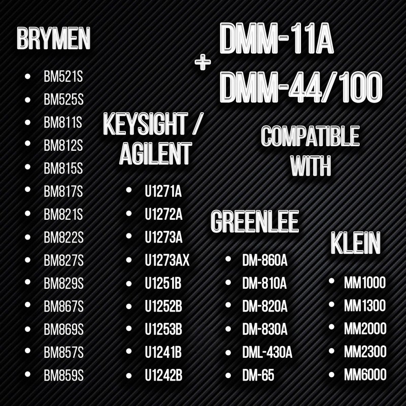 HQRP Combo Pack: 1 pcs DMM-11a + 1 pcs DMM-B-44/100