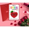 BIZIBAFF Valentines Day Card for Teacher 4x6 Teacher Appreciation Gifts