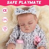 FANCCI Lifelike Reborn Baby Dolls, 18 inches Realistic Newborn Sleeping