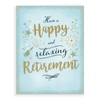Piccadilly Greetings Modern Retirement Card Retirement - 8 x 6