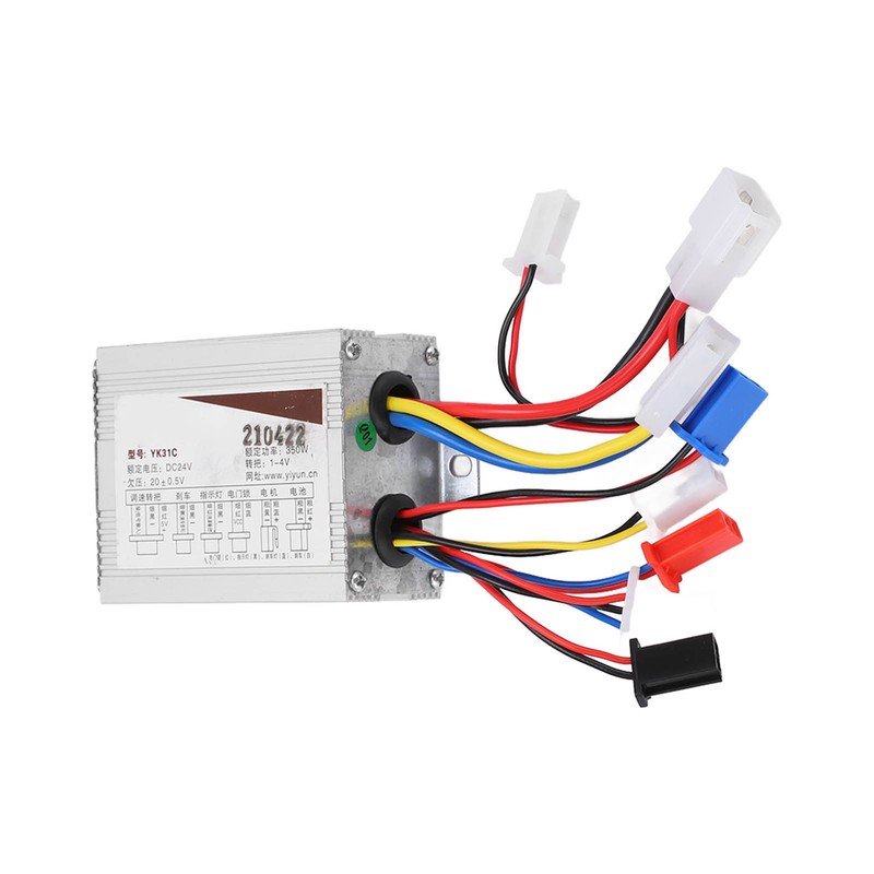 YK31 24V 350W Electric Scooter Controller DC Wire Drawing Motor