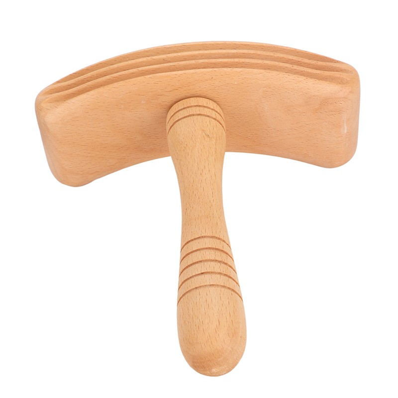 Wooden Gua Sha Board Sturdy Polished Beech Safe Smoothing Widely