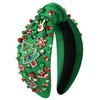 NVENF Christmas Headband for Women, Big Xmas Tree 3 -