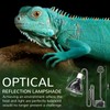 HeatingLux Reptile Heat Lamp, Reptile Dome Light Fixture with Timer,