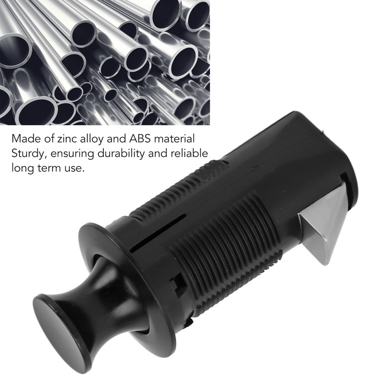 Cabinet Lock Zinc Alloy ABS Secure Round Embedded Push to