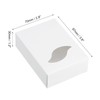 PATIKIL 3.8x2.8x1.2 Paper Soap Box with Window, 20 Pack Homemade