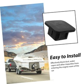 Outanaya Trailer Hitch Cover Durable Tow Protector Cap for Receivers Easy Installation Fits Vehicles Enhances Trailer Accessories Design