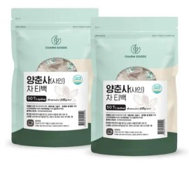 Charm goods [Charm Goods] Charm Goods 양춘사(사인)차 50티백/ 팩 1+1 총2개 총100티백 가족건강 학교 선물 999