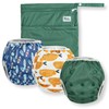 Nora's Nursery Reusable Swim Diapers and Wet Bag - One