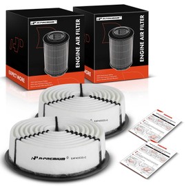 A-Premium 2-PC Engine Air Filter Compatible with Toyota 4Runner 1988-1995, Supra 1986-1992, Cressida 1985-1992, Pickup 1988-1995, MR2 1987-1989 & Honda Passport & Isuzu Amigo, Pickup, Rodeo, Trooper
