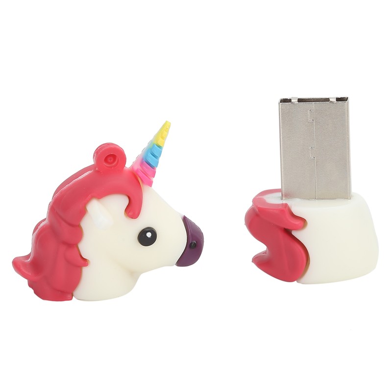 USB 2.0 Flash Drive White Cute Appearance Data Storage Tool