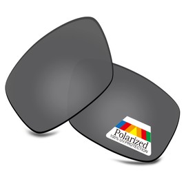 Bwake POLARIZED Replacement Lenses for Costa Del Mar Fantail Sunglasses - Dark Black