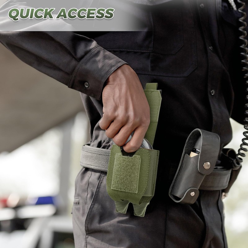 Molle Handcuff Pouch, Handcuff Case for Duty Belt/Tactical Vest, Handcuff