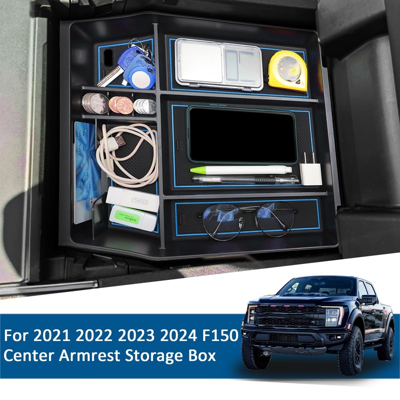 Center Console Organizer Tray for Ford F150 2021 2022 2023