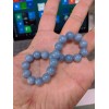 RAYON Angelite Bead Bracelet for Men or Women Stretch 10mm