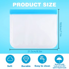 Toiletry Bag, Beauty Case, Travel Bags, Airplane Bag, Transparent Toiletry Bag, Multi-Sealed, Waterproof, Reusable, White, Plain, White, Single colour