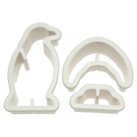 Kotobuki 450-035 Veggie Shapers Vegetable Cutter, 3D Penguin