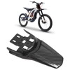 Motorcycle Rear Mudguard, Protective Carbon Fibre Pattern, Sturdy Rear Fender