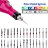 Gasea 30pcs 3/32 Inch Professional Tungsten Carbide Diamond Nail Drill