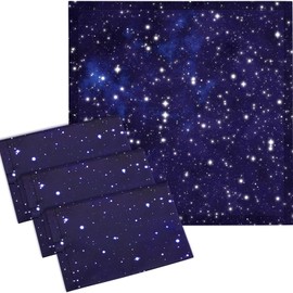 VIHOSE 4 Pcs 2 x 2 Feet Fluorescent Light Covers for Ceiling Lights Classroom Light Covers for Reducing Harsh Glare Flicker Magnetic Light Filters for Office Classroom Home Drop Ceiling (Starry)