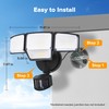 LUTEC 80W 9000LM LED Security Lights Motion Sensor Outdoor Lights,