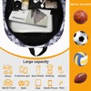 Goloni Soccer Backpack,Basketball bag with Ball Compartment & Shoe Compartment,Backpack