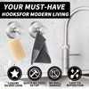 Eolax Suction Cup Hooks for Shower/Bathroom Heavy Duty Removable for