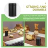 DOITOOL Tin Tea Canisters with Airtight Double Lids Tinplate Round
