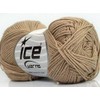 Beige Cotton Bamboo Yarn - 50 Gram, 153 Yards, 2