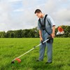 VEVOR String Trimmer, 25.2CC 2-Stroke, Gas Powered Weed Wacker, 16.9"