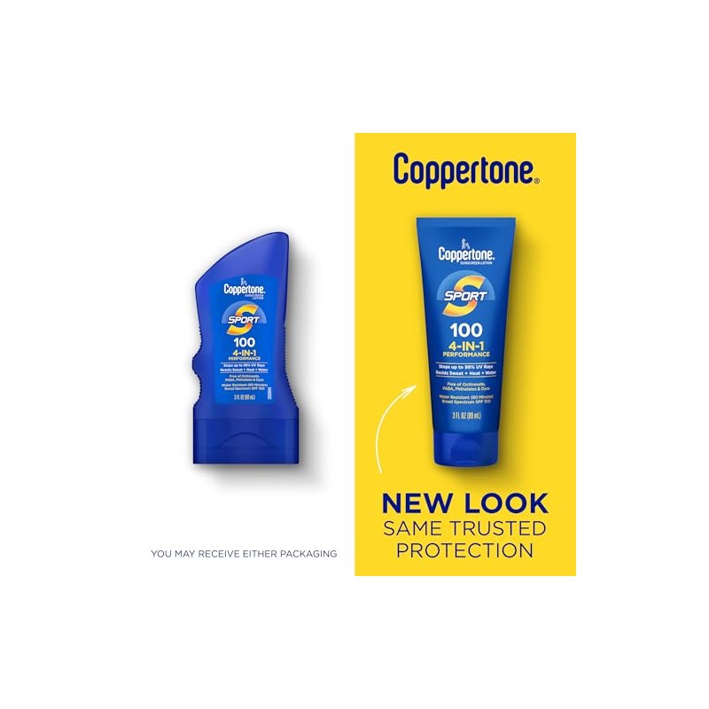 Coppertone Sport Sunscreen SPF 100 Lotion