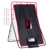 VEVOR Baseball And Softball Rebounder Net 3x4.5 ft 2-in-1 Switch
