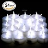 OEM 24 Velas Luz Led Blanca Decoracion Fiesta Boda Arreglos