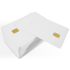 Fongwah FM4442 Smart Card Compatible with SLE4442 Card Conforms to ISO7816 Protocol and can be used for Hotel Key Cards, Access Control Cards/ID Cards (100)