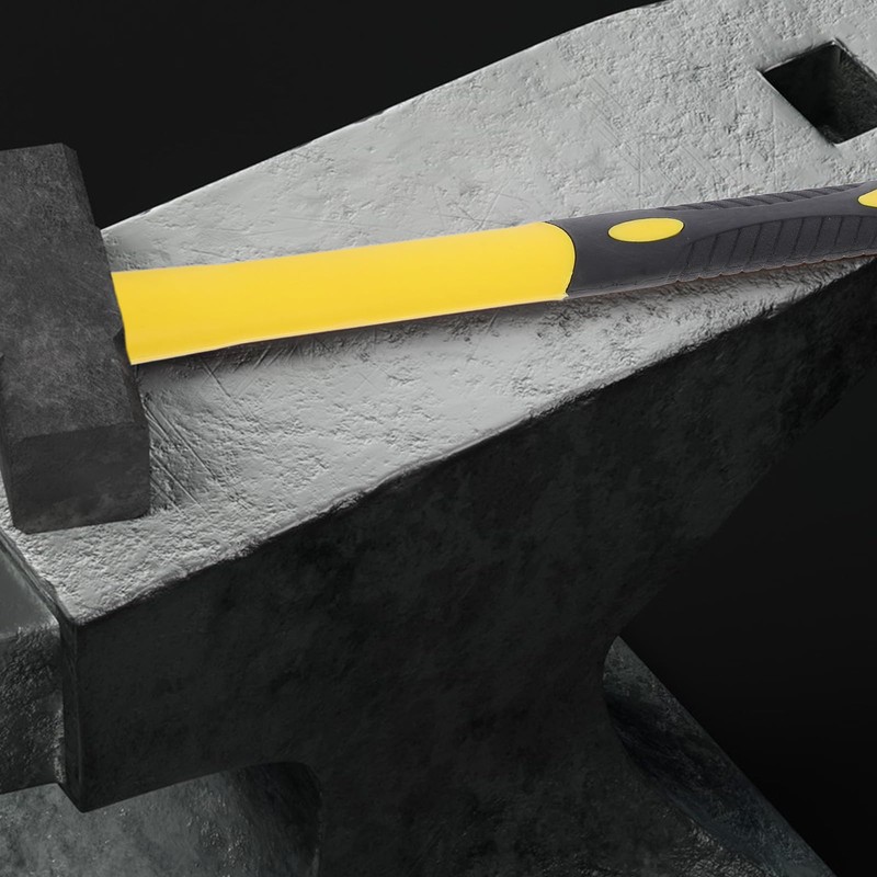 Fiberglass Replacement Hammer Handle Shock Absorbing Grip for Hammer Hand